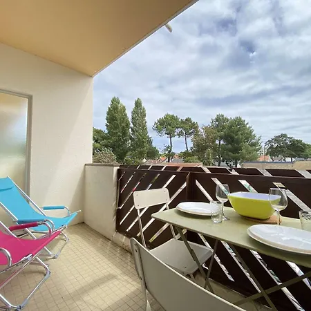 Moderne Avec Balcon Sud, Parking Privé, Près Avenue De Gaulle - 2 Couchages à - Fr-1-245-107 * La Baule-Escoublac